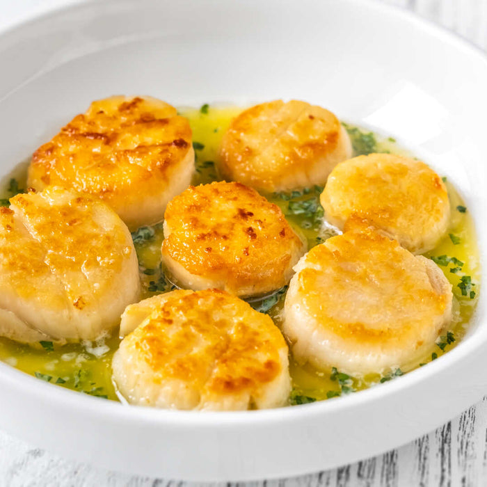 Grilled Scallops with Parsley Pesto