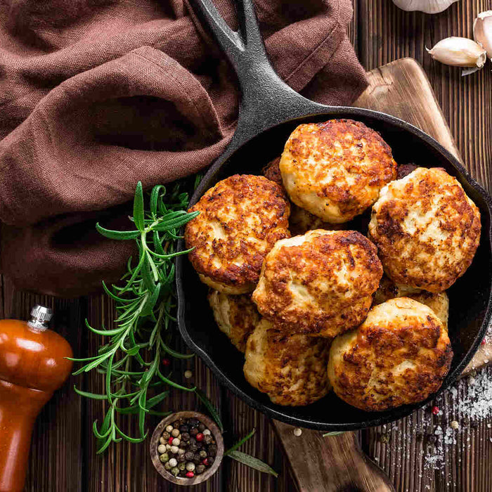 Lemon-Pepper Cod Cakes