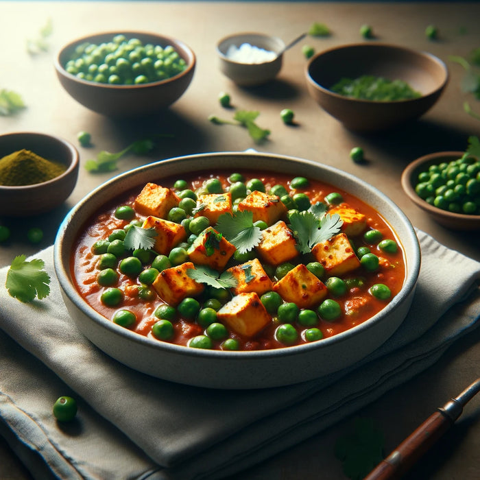 Matar Paneer Recipe