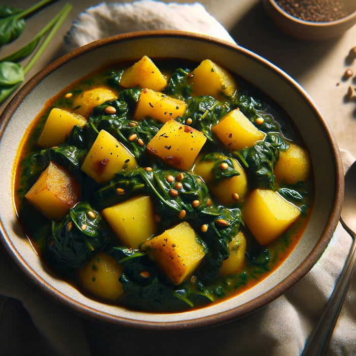 Saag Aloo Recipe