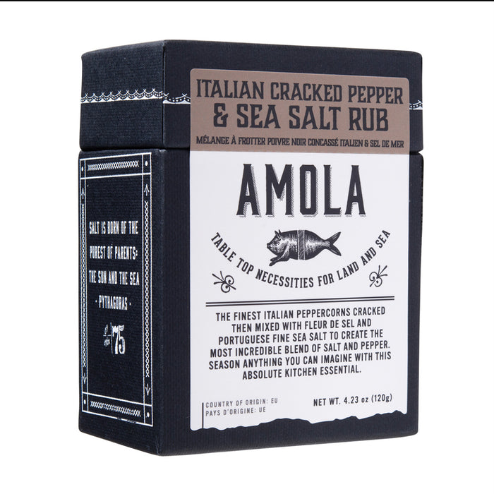 Amola Cracked Pepper & Sea salt