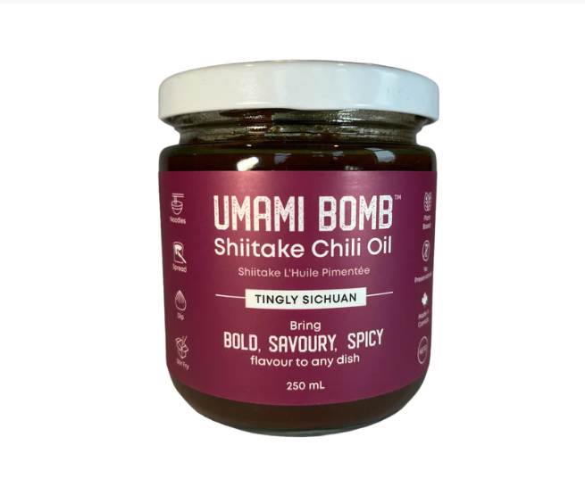 Umami Bomb, Shiitake Chili Oil (Tingly Sichuan)