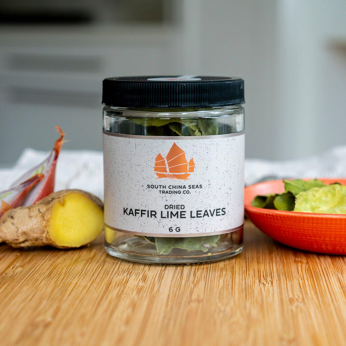 dried kaffir lime leaves